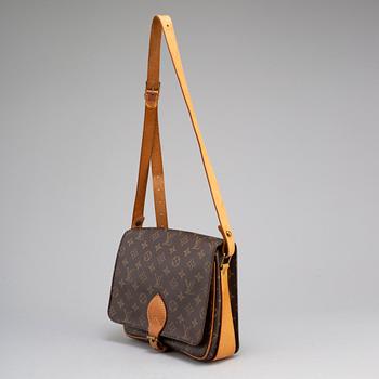 LOUIS VUITTON, a monogram canvas 'Cartouchiere', bag.