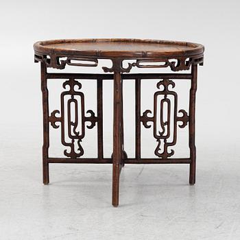 A Chinese hardwood table, 20th Century.
