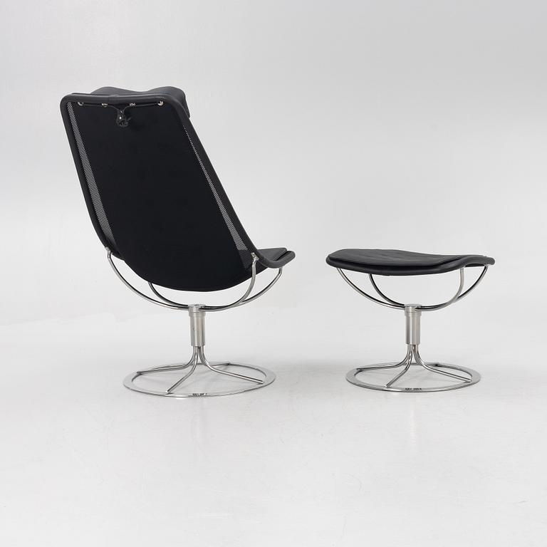 Bruno Mathsson, fåtölj med fotpall, "Jetson", Bruno Mathsson International 2016.