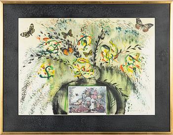 Salvador Dalí, "Flowers and Fruit", ur: "Currier & Ives".