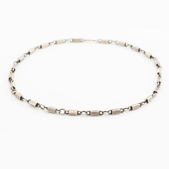 Wiwen Nilsson, necklace, silver, rod links.