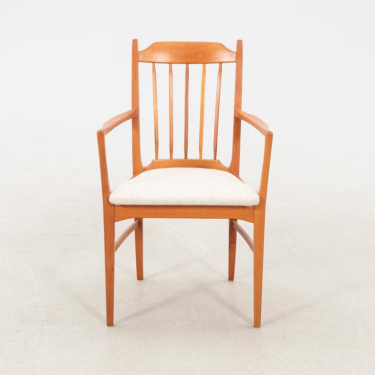 Carl Malmsten, skrivbord och karmstol "Nya Guldheden" Åfors möbelfabrik.