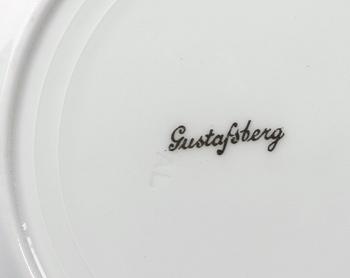 SERVISDELAR, 19 delar, porslin, Gustafsberg, tidigt 1900-tal.