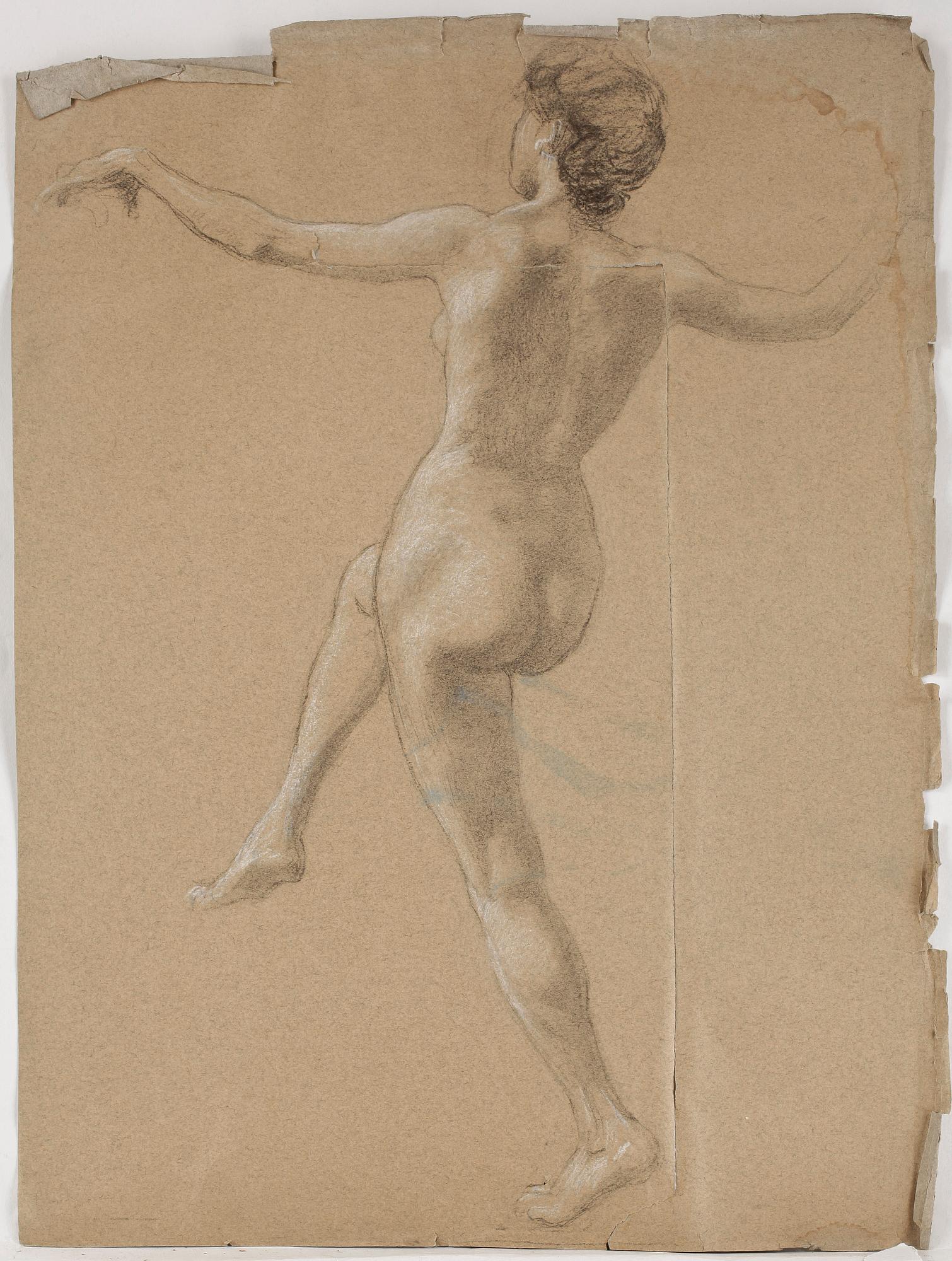 ROBERT THEGERSTRÖM, kolteckningar på papper 16 stycken.