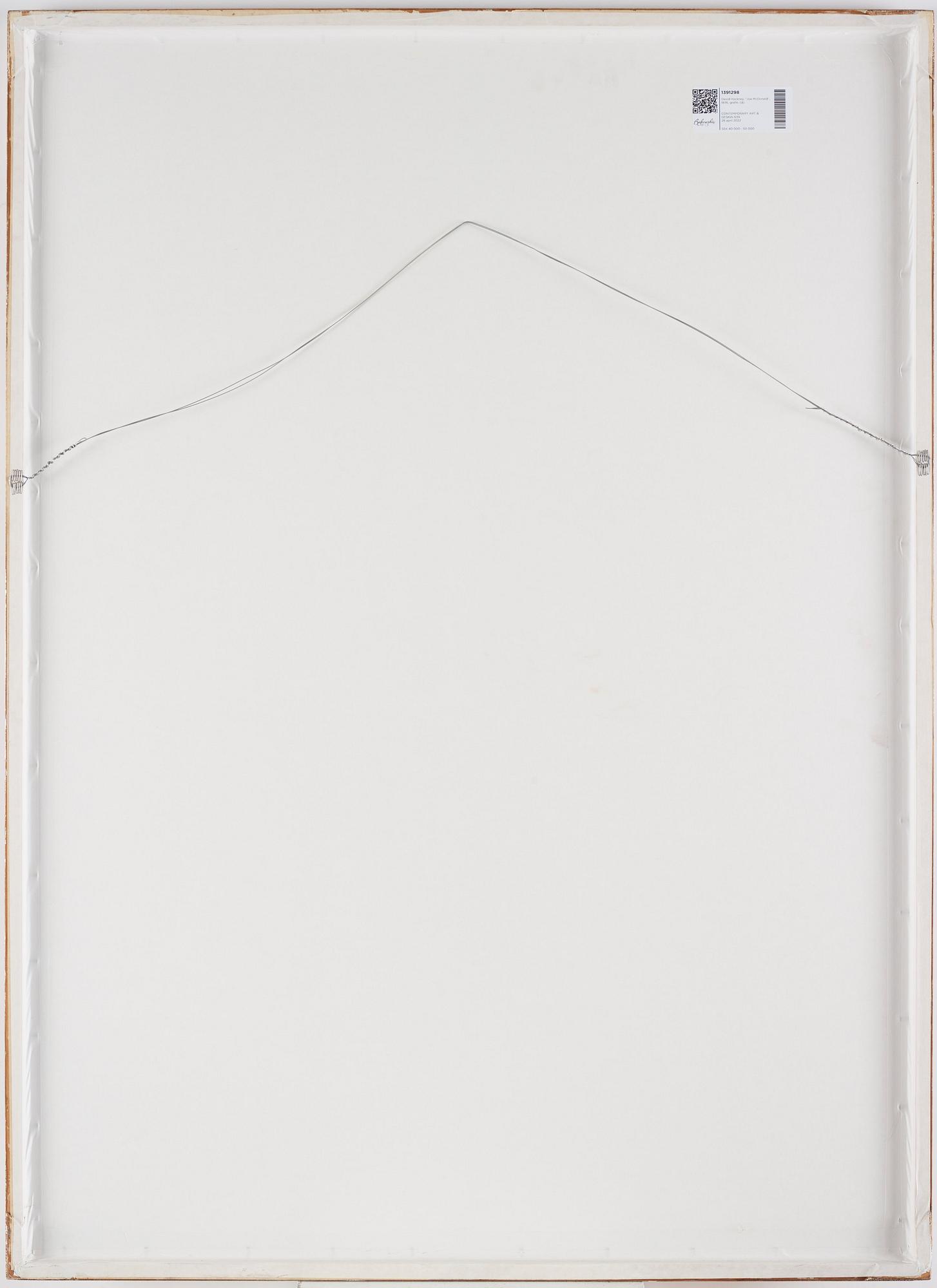 David Hockney, "Joe McDonald".