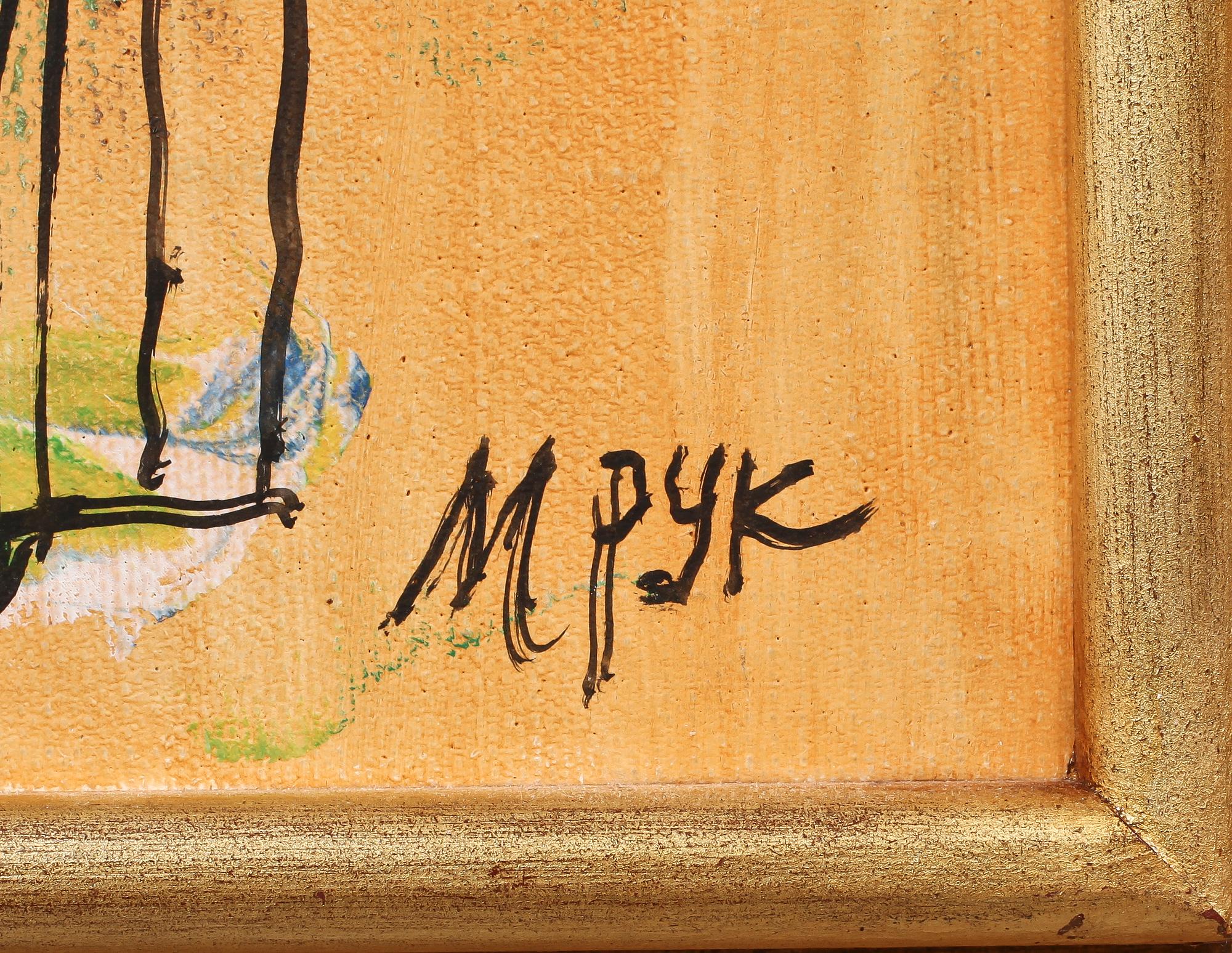 MADELEINE PYK, olja på duk, sign o dat nov - 96.