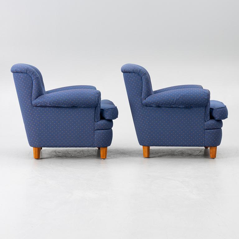 Josef Frank, A pair of armchairs model 568, Svenskt Tenn, 2011.