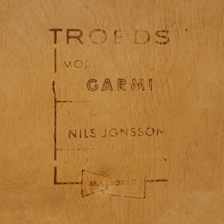 Nils Jonsson, stolar, 6 st, "Garmi", Bra Bohag, Troeds, 1900-talets mitt.