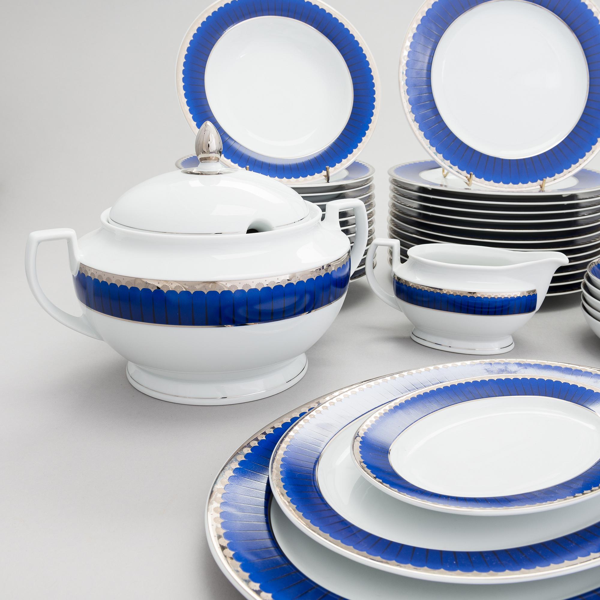 Sigvard Bernadotte, astiasto, 52 osaa, "Marianne Royal Blue", Millennium-sarja Christineholm/Fyrklövern, Ruotsi 2000.