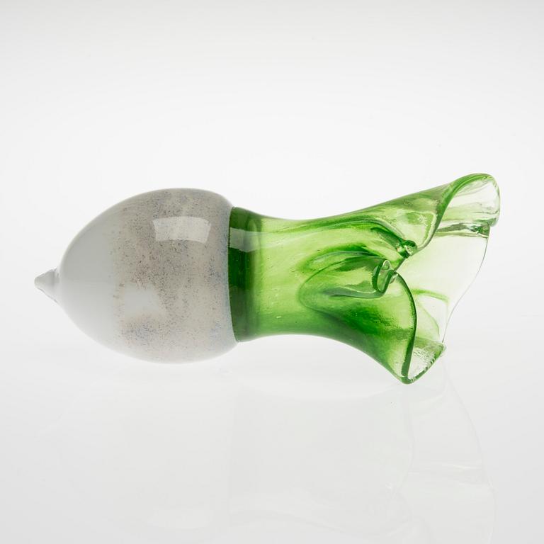 OIVA TOIKKA, FIGURIINI, lasia, signeerattu Oiva Toikka Nuutajärvi Notsjö, numeroitu 16/1000.