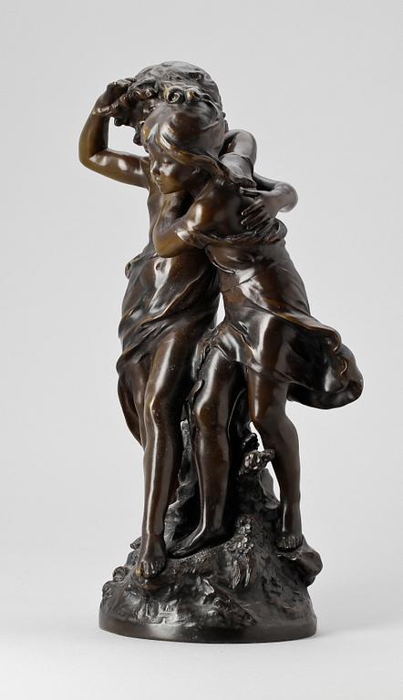 AUGUSTE MOREAU, efter, skulptur, brons. 1900-talets sista kvartal.