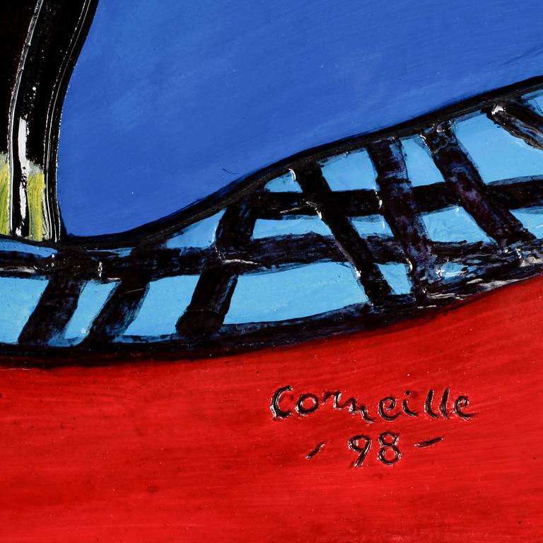 BEVERLOO CORNEILLE, keramik, sign o dat -98. Nr 20/40.