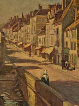 Émile Bernard, "Paysage de Tonnerre".