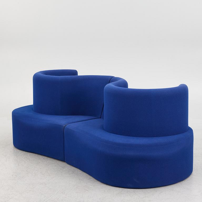 Verner Panton, a "Cloverleaf" sofa, Verpan, Denmark.