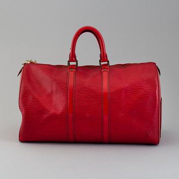 LOUIS VUITTON, "Keepall", väska.