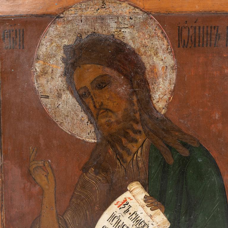 A Russian icon, 19th Century.