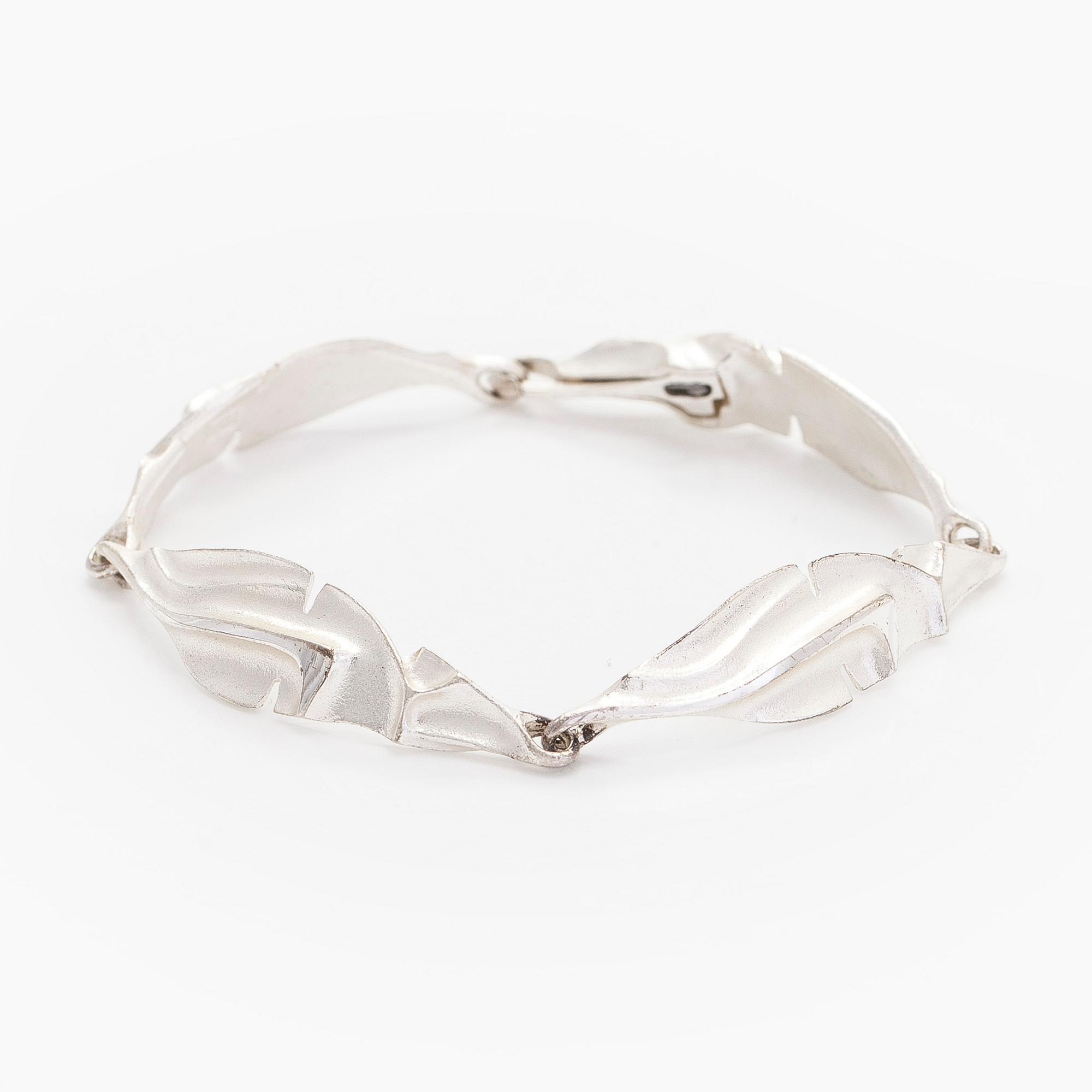 Lapponia, a sterling silver bracelet, Helsinki 1997.