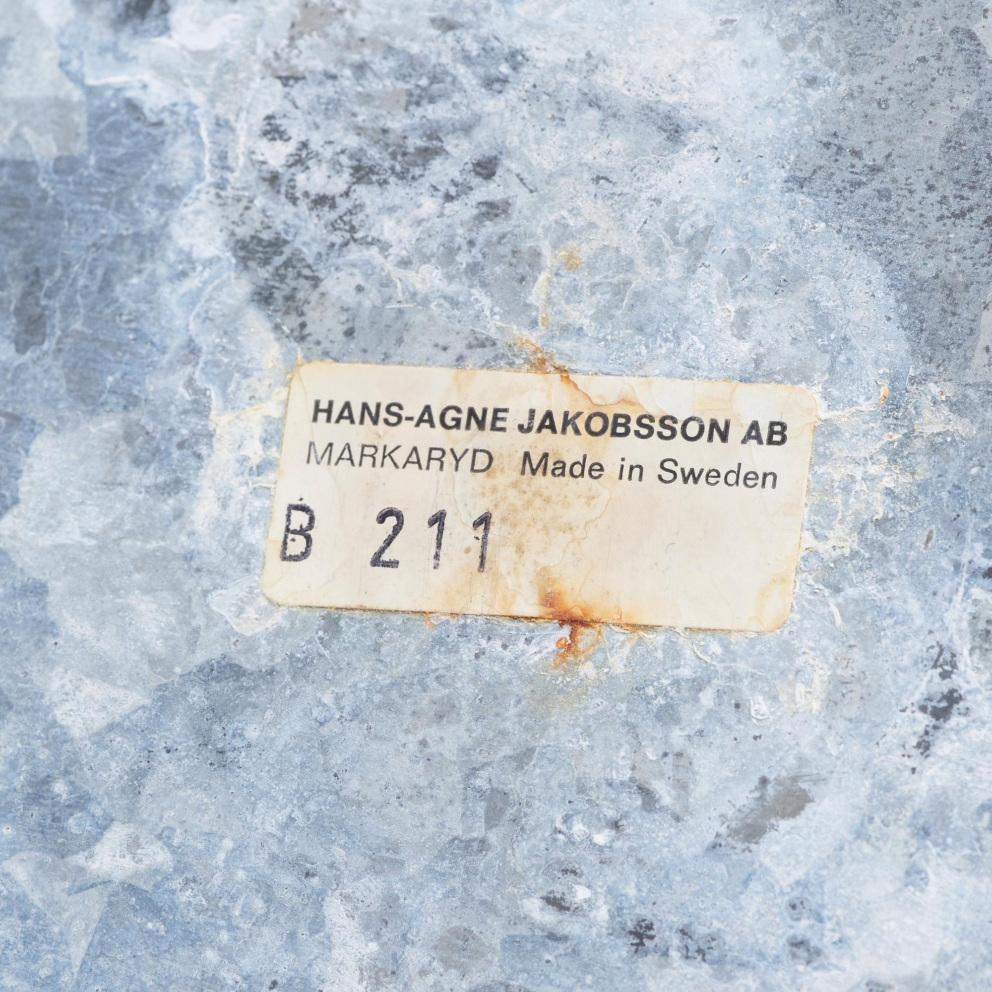 Hans-Agne Jakobsson, bordslampa, Markaryd, modell B211,