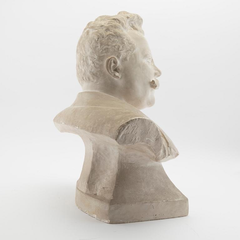 Edward Bramberg, Porträttbyst, föreställande A.U.Bååth (1852-1912), 1893.