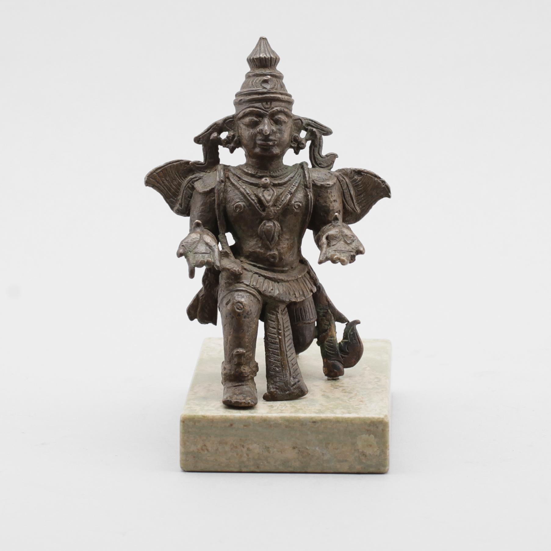 FIGUR, brons, troligen Indien, 1900-tal.