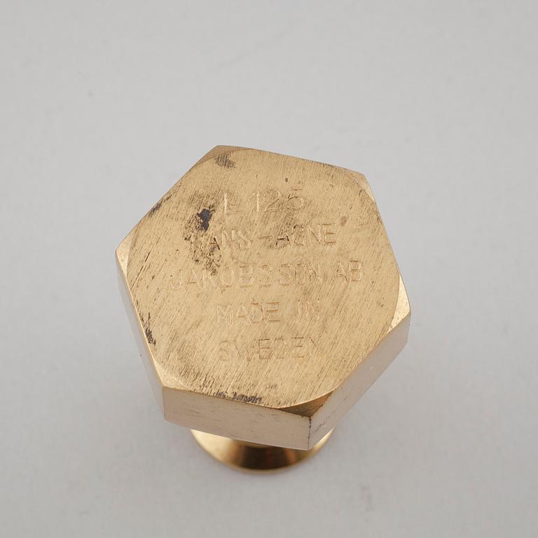 Ten small candlesticks, "L92", "L125" & "143", designed by Hans-Agne Jakobsson for AB Hans-Agne Jakobsson, 20th cenutry.