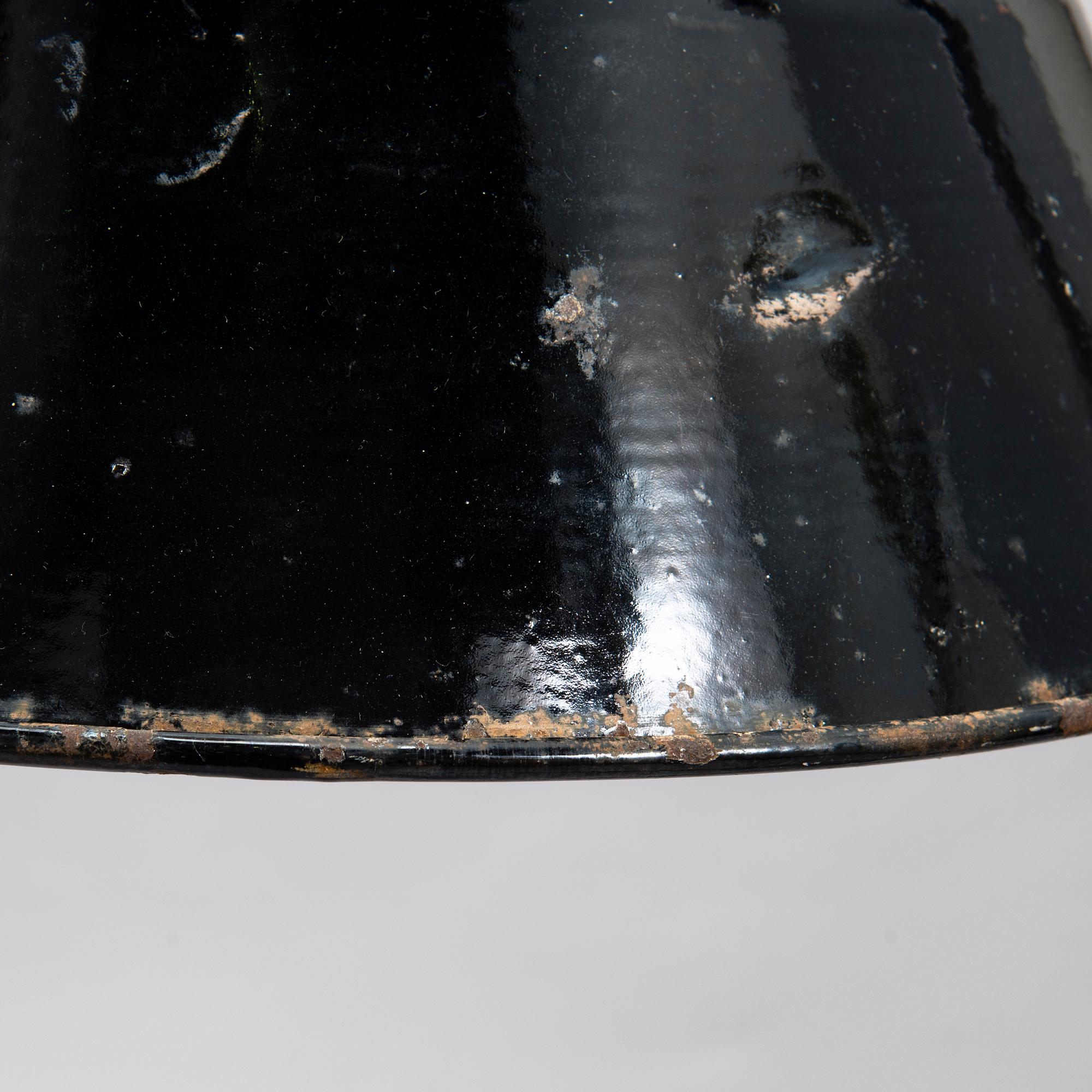 PAAVO TYNELL, Two 1930's '2521-53' industrial light for Taito Finland.
