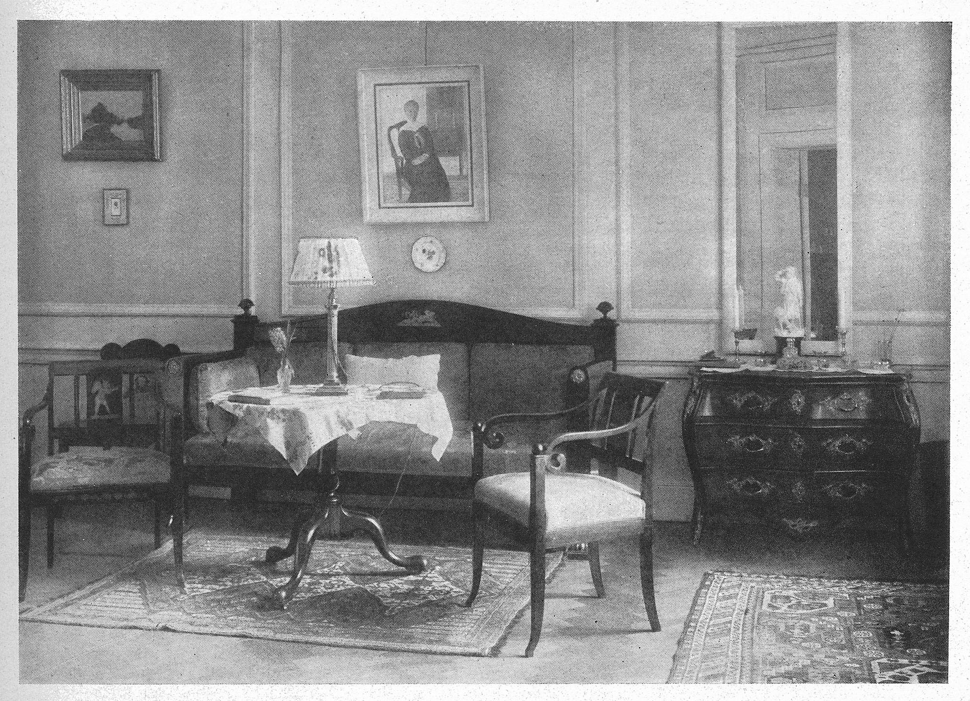 Carl Larsson, Mrs. Esther Tigerschiöld, née Neijber.