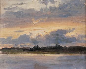 372. Eero Järnefelt, SUNSET.