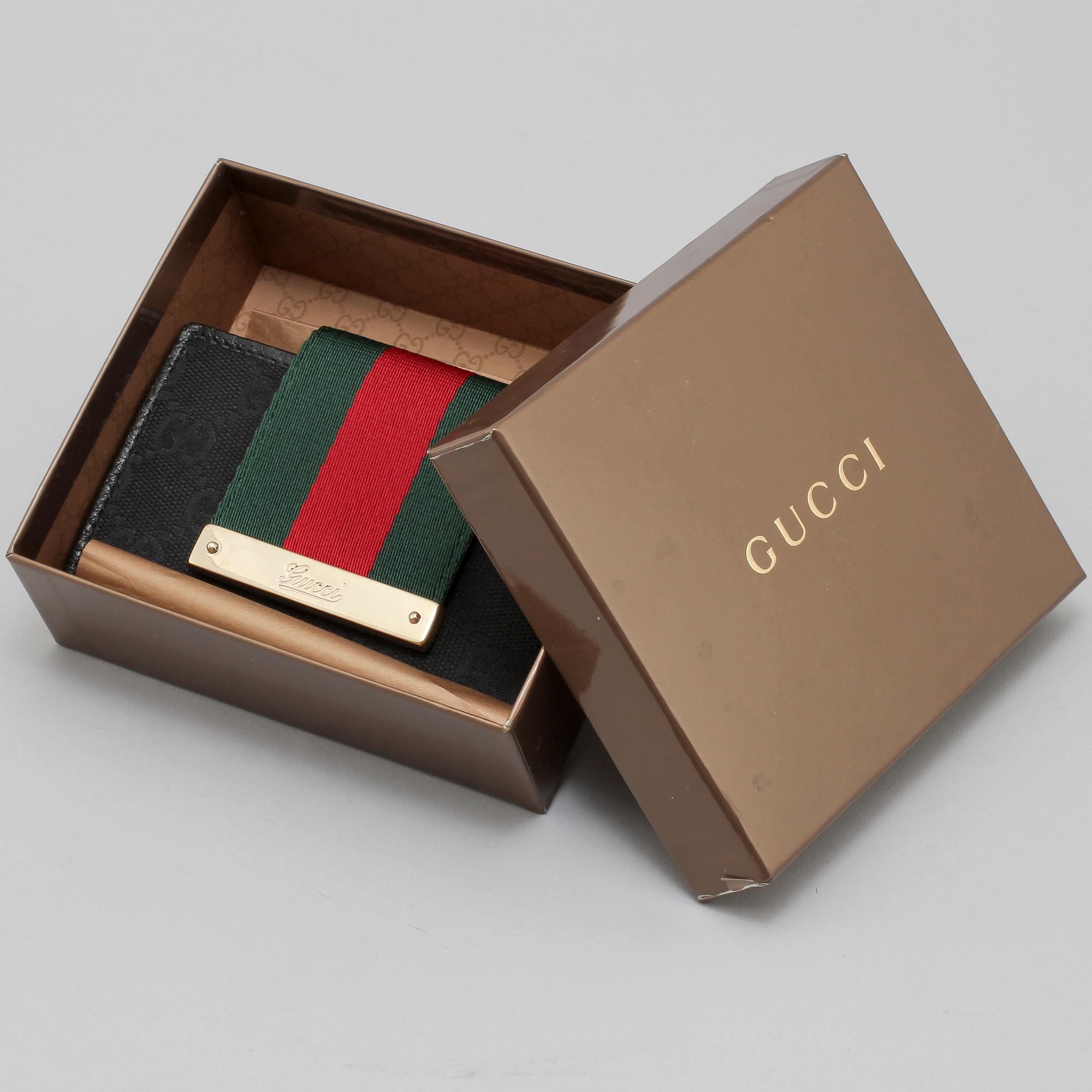 PLÅNBOK, Gucci, "continental wallet", 2000-tal.