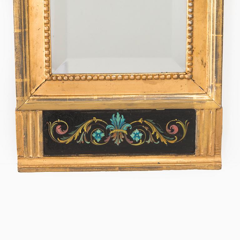 Mirror, Gustavian style, 19th century.