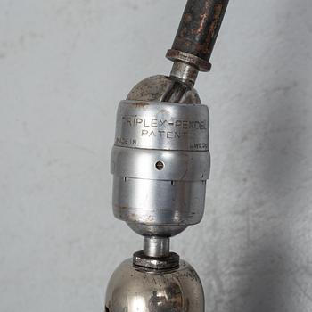 A 'Triplex-Pemdel' industrial lamp, mid 20th Century.