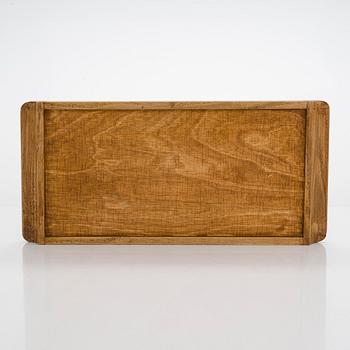 Aino Aalto, a serving platter, 'Maija'. Karhula Glassworks, Finland. Designed in 1936.