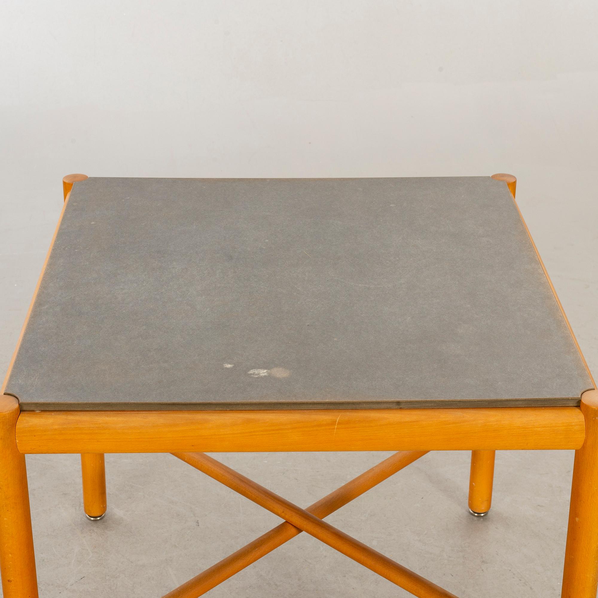 MOGENS LASSEN, matbord, stolar, 4 st, Fritz Hansen, Danmark, formgivna 1964-65.