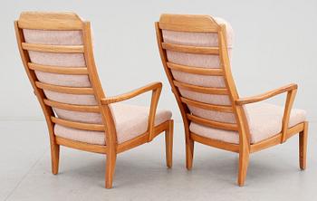 FÅTÖLJER, Carl Malmsten, ett par. "Mabulator". Modellen formgiven 1943.