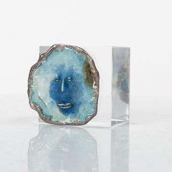 Lars Arby, skulptur samt skål, sterlingsilver och emalj, Göteborg 1973-1983.