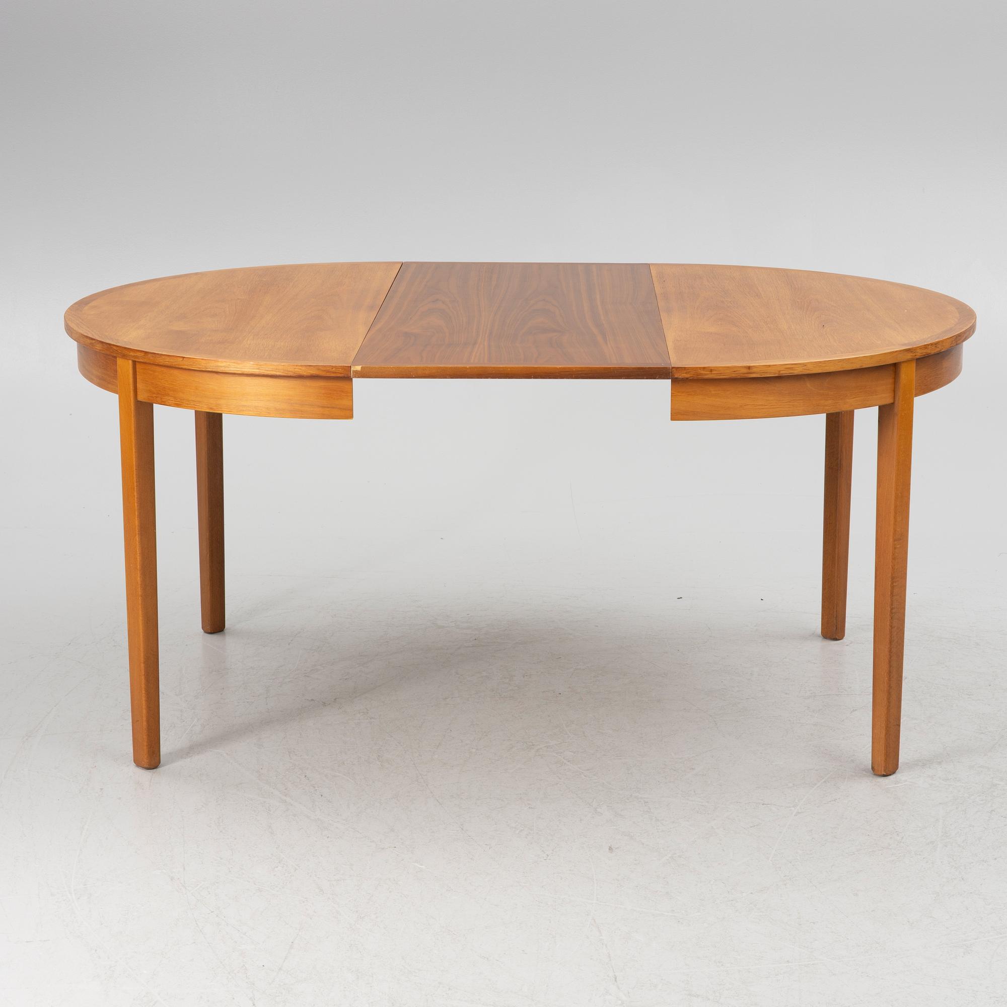 A dining table, second half of the 20th century.