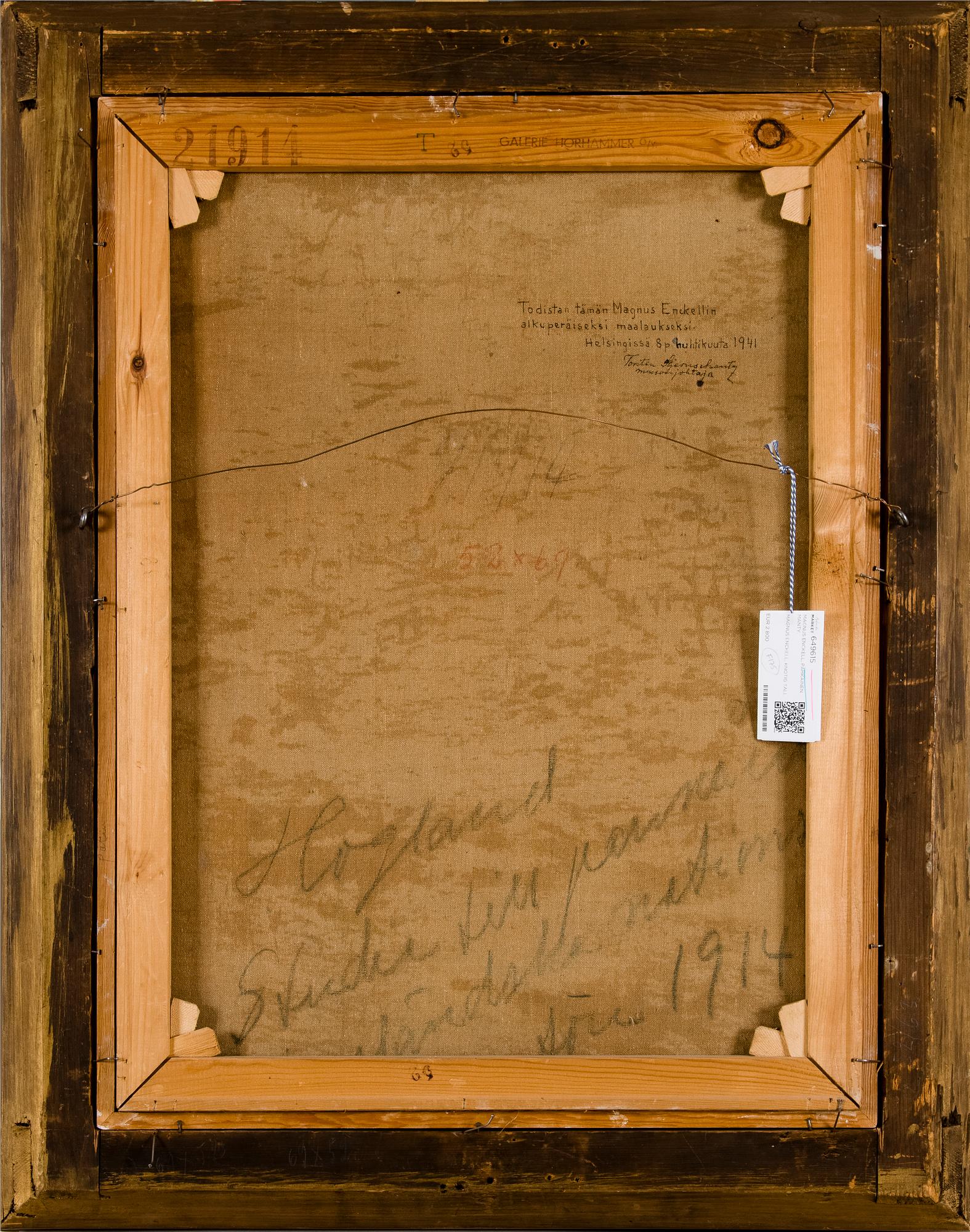 MAGNUS ENCKELL, KNOTIG TALL.