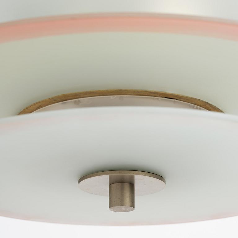 Harald Notini, taklampor, ett par, modell "10401", Arvid Böhlmarks Lampfabrik, Stockholm, 1930-tal.