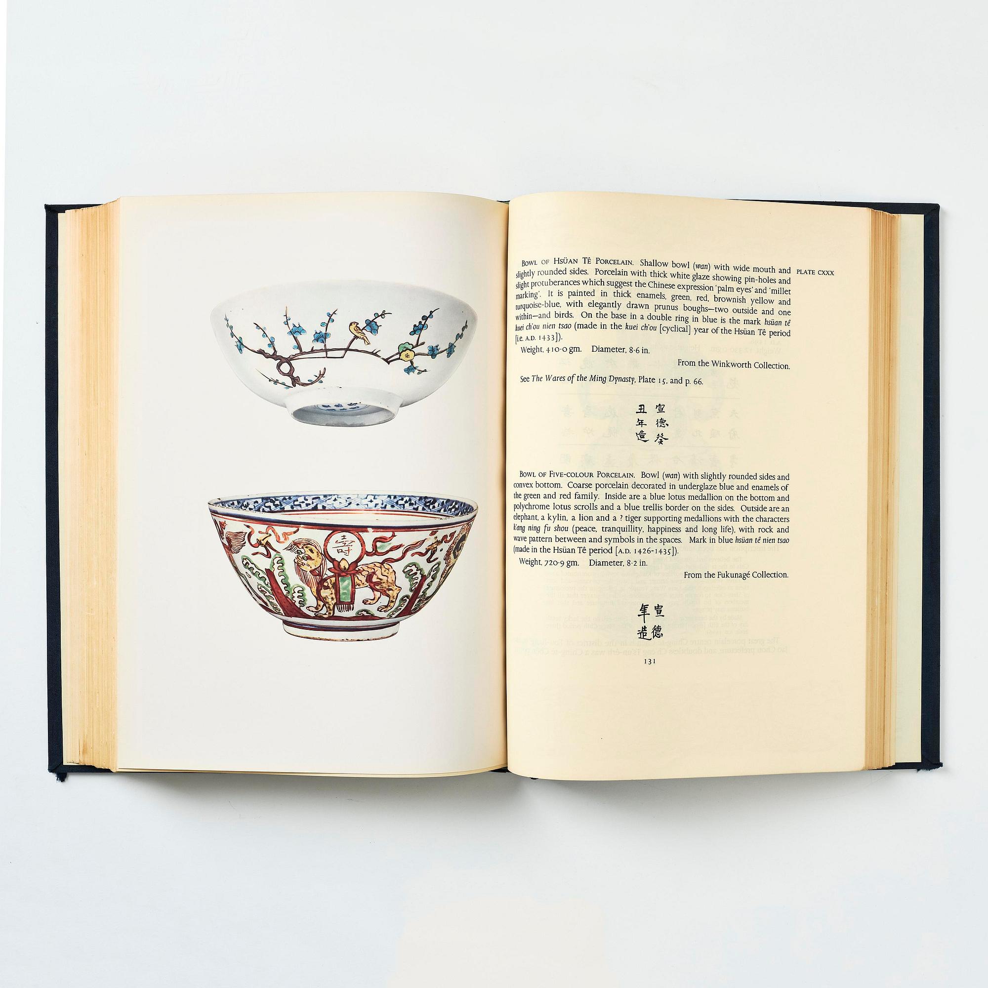 R.L. Hobson: A Catalogue of Chinese Pottery and Porcelain in the Collection of Sir Percival David.