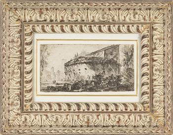 Giovanni Battista Piranesi, etching.