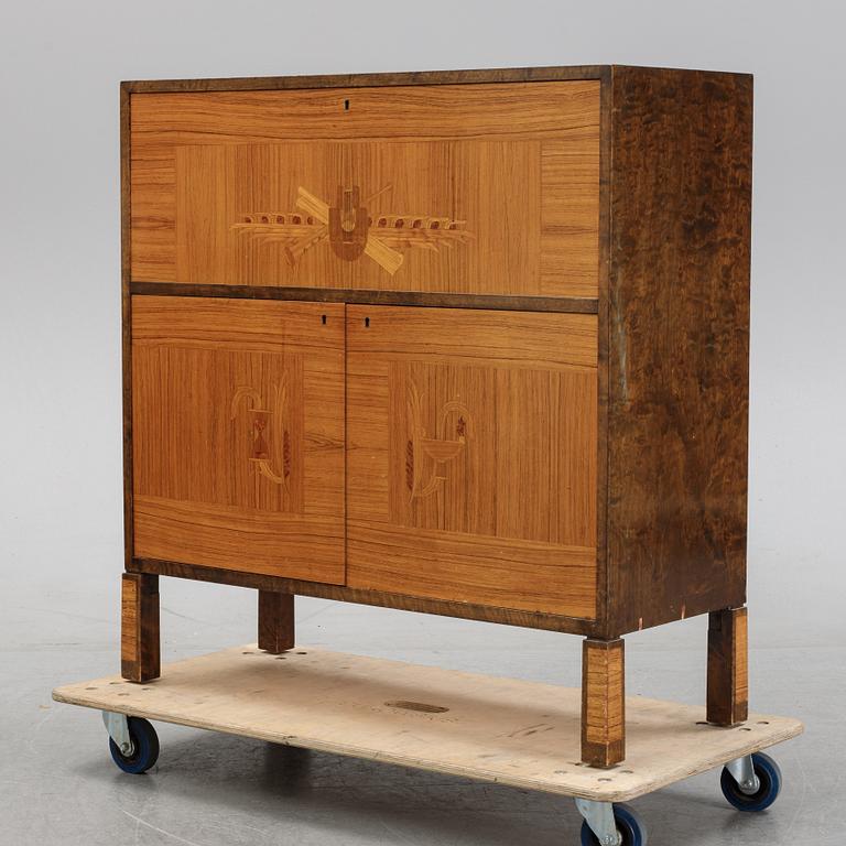 A secretaire from  A-B Svenska Möbelfabrikerna, Bodafors, possibly by Axel Larsson, 1930's.