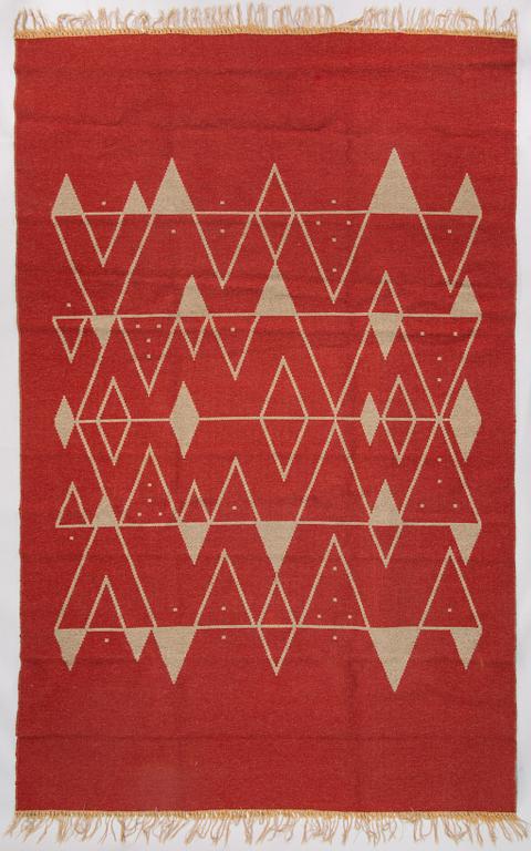 Carpet, lAappo Härkönen, Mattokutomo Oy, Vaasa, 1960s. Ca 245 x 190 cm.