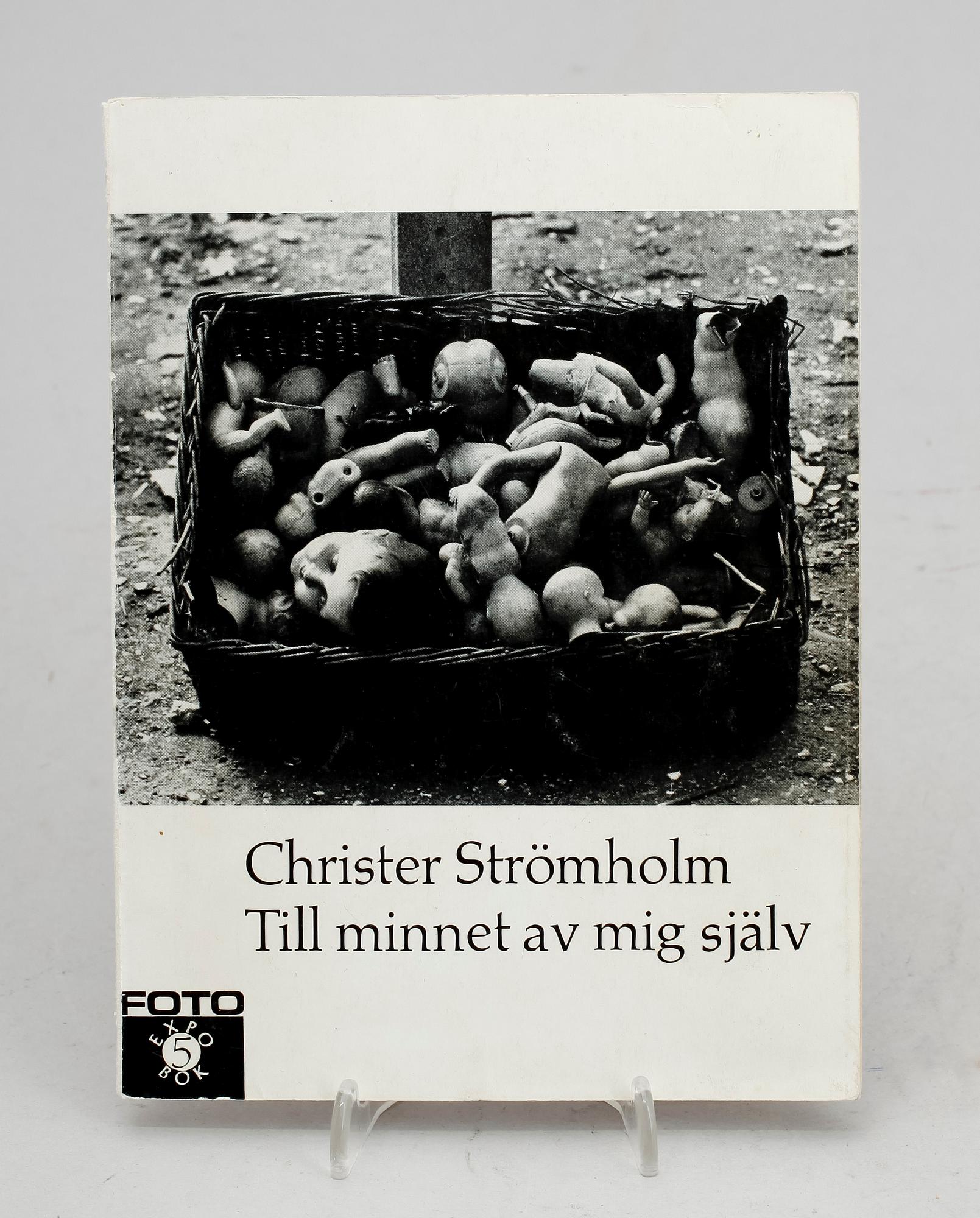 BOK, "Till minnet av mig själv", Christer Strömholm, Nordisk Rotogravyr 1965.