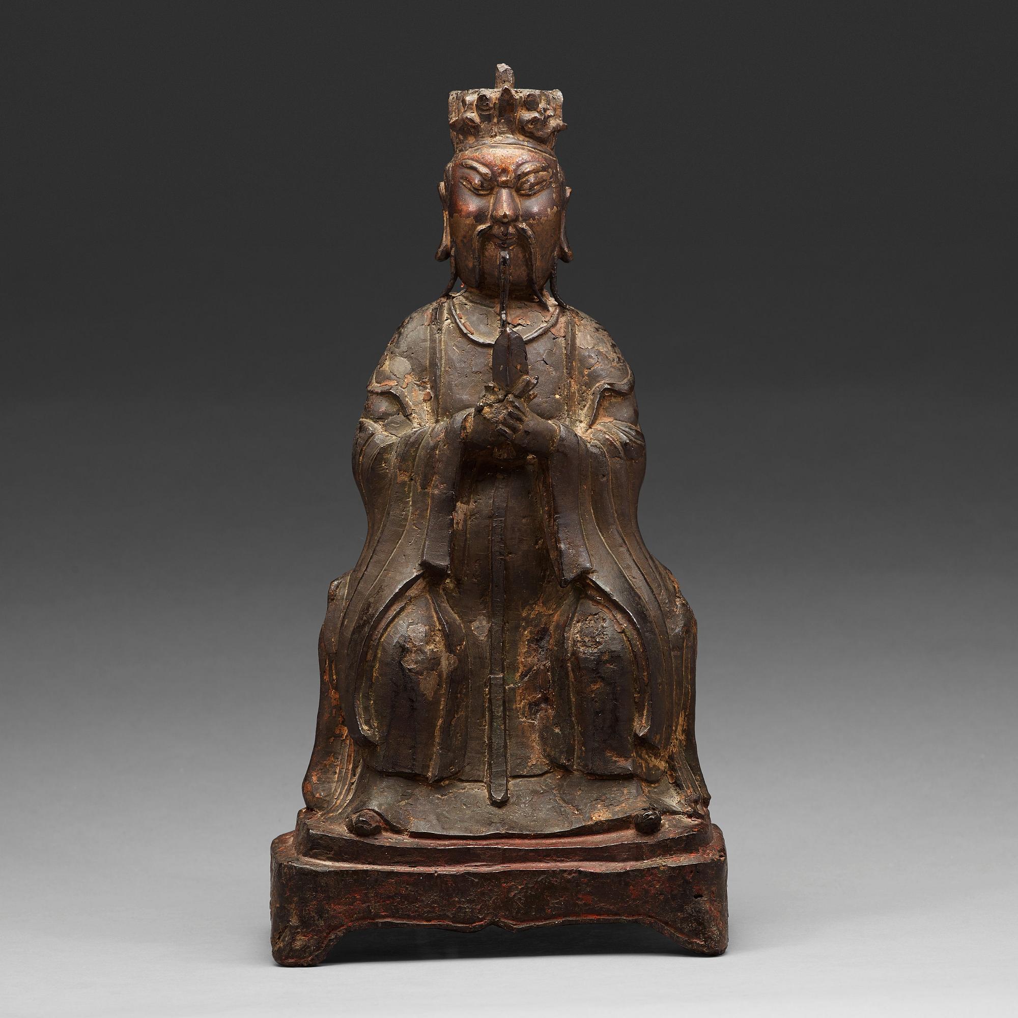 SKULPTUR, brons. Mingdynastin (1368-1644).