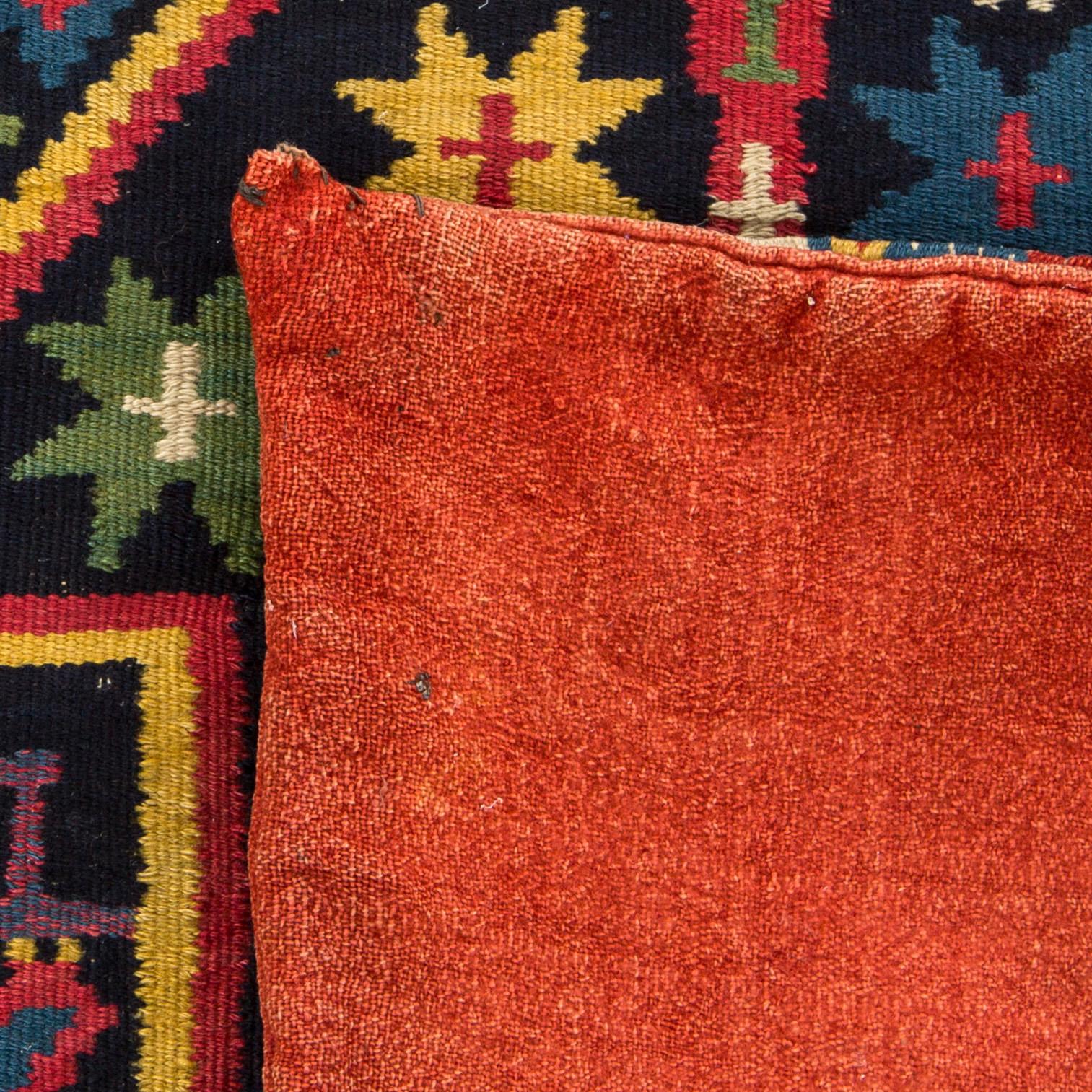 A Swedish flatweave agedyna dated 1812 ca 123 x 50 cm.