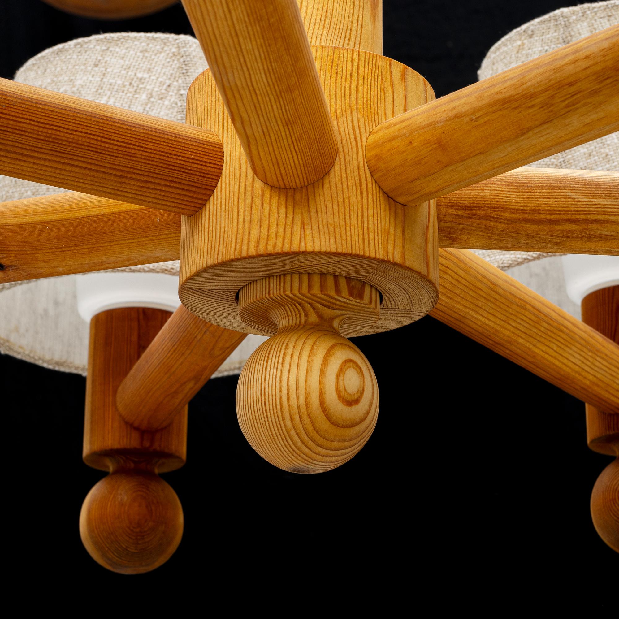 Ceiling lamp, Luxus, 1970s.