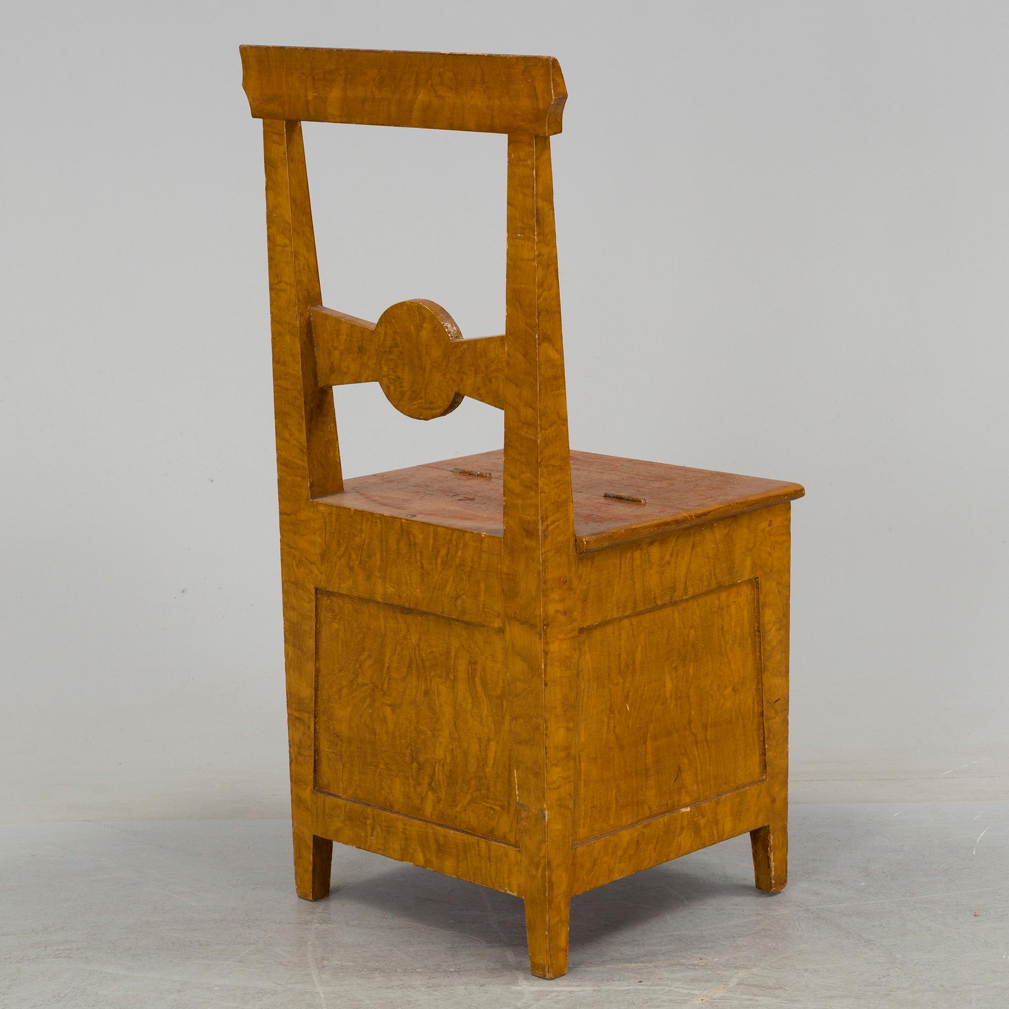 An early 20th century chair.