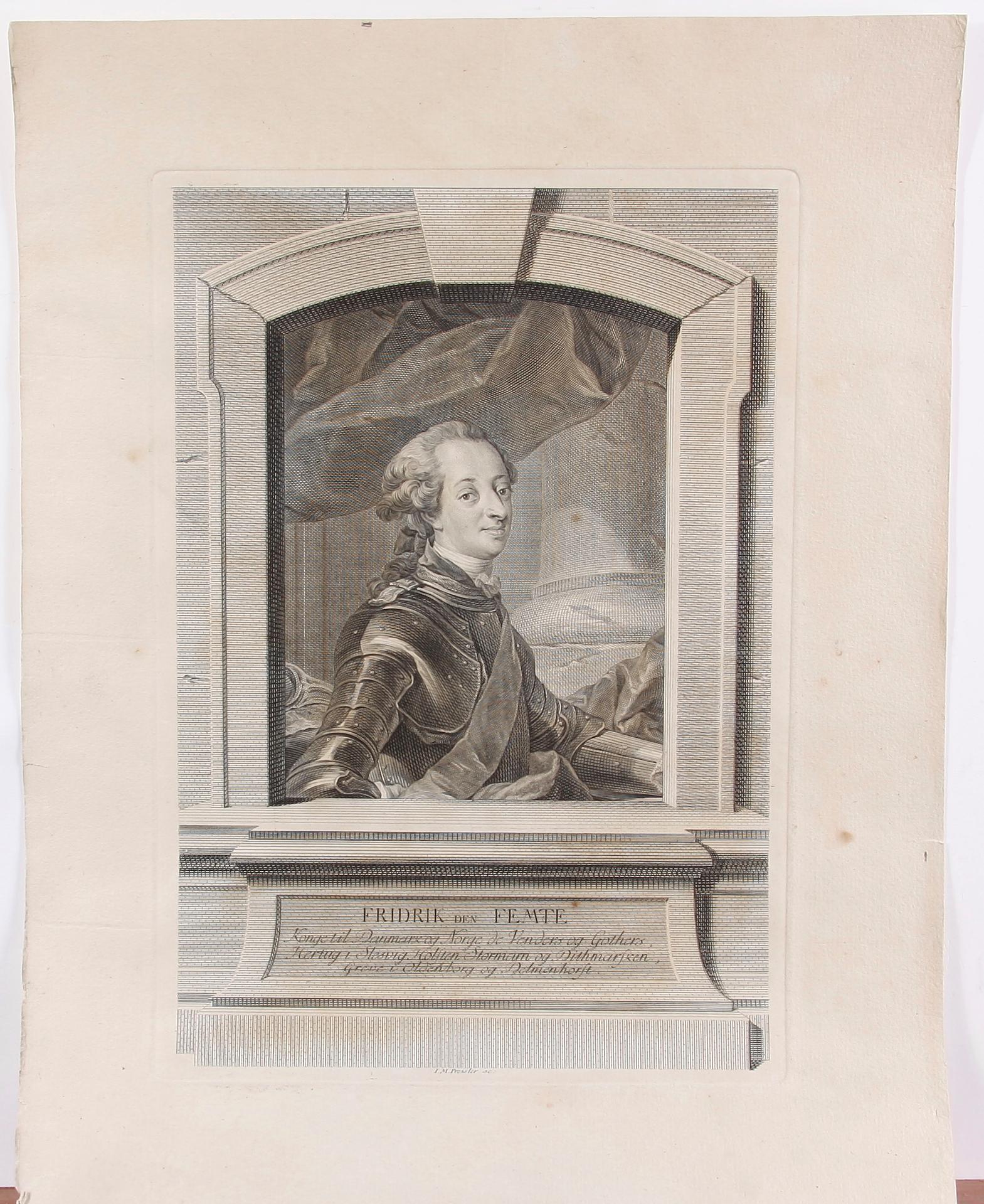 PARTI GRAVYRER, 9 st, 1700-1800-tal.