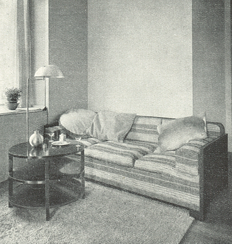 Björn Trägårdh, a rare coffee table model 158, Firma Svenskt Tenn, Stockholm, 1930s.