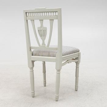 A set of seven chairs, including Lindome, circa 1800 and 19th Century.